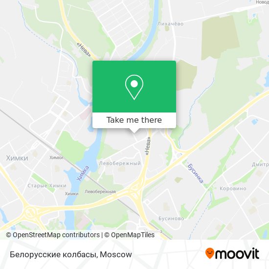 Белорусские колбасы map