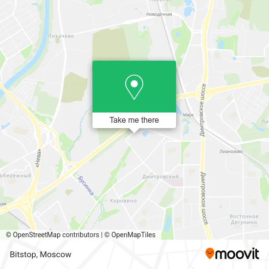 Bitstop map
