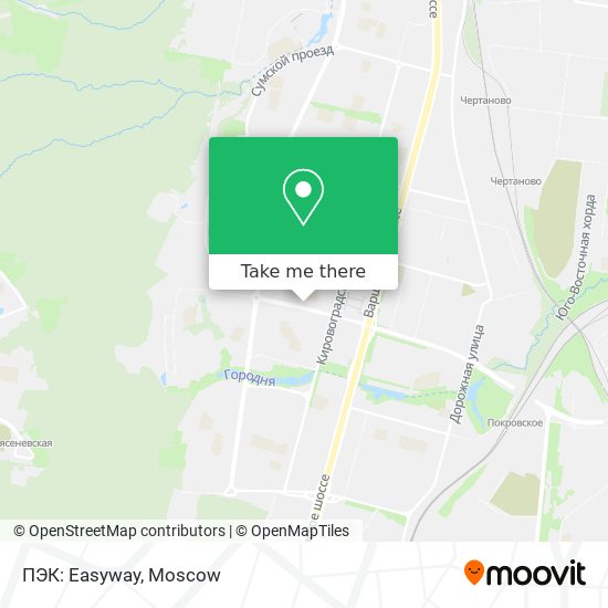 ПЭК: Easyway map