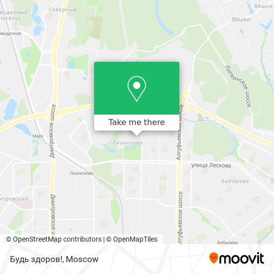 Будь здоров! map