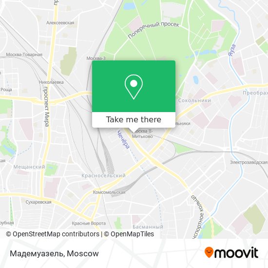 Мадемуазель map