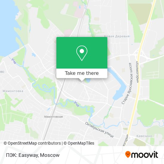 ПЭК: Easyway map