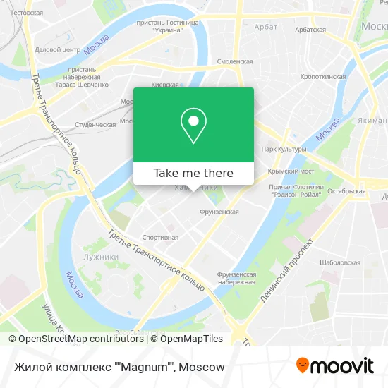 Жилой комплекс ""Magnum"" map