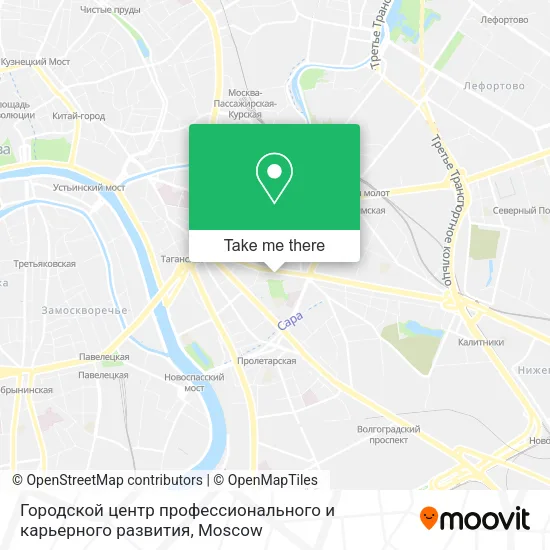 Городской центр профессионального и карьерного развития map