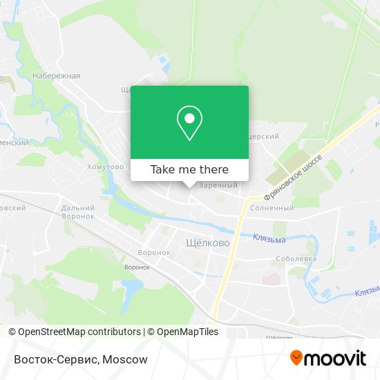 Восток-Сервис map