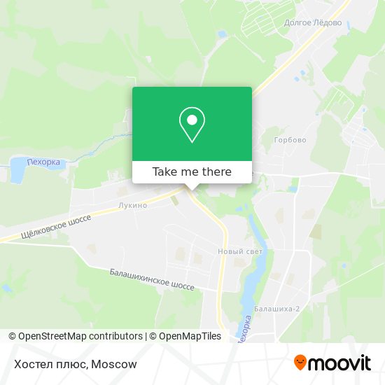 Хостел плюс map