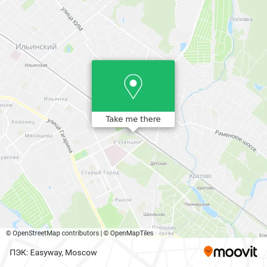 ПЭК: Easyway map