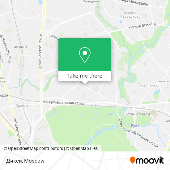 Дикси map