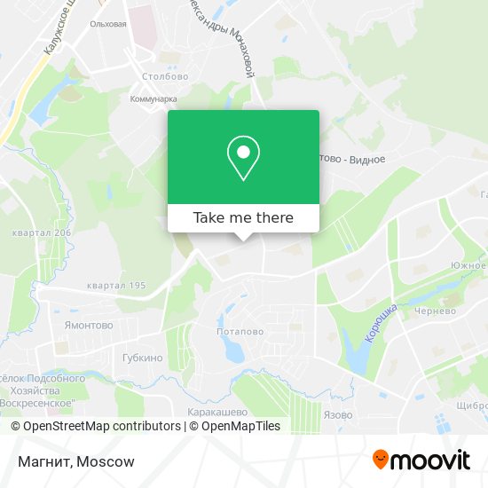 Магнит map