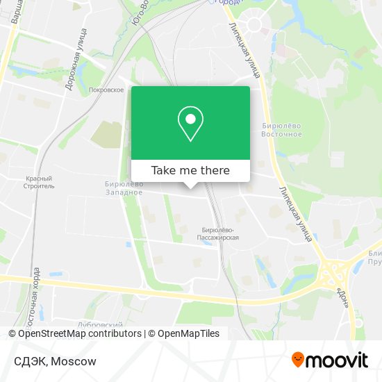 СДЭК map