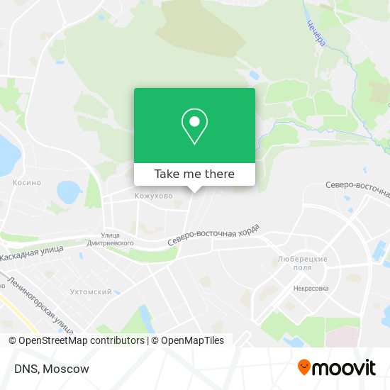 DNS map