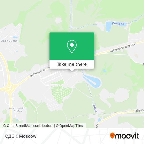 СДЭК map