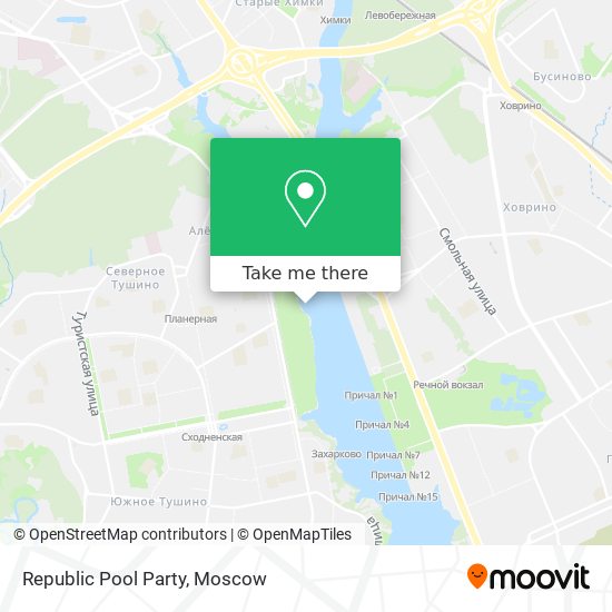 Republic Pool Party map