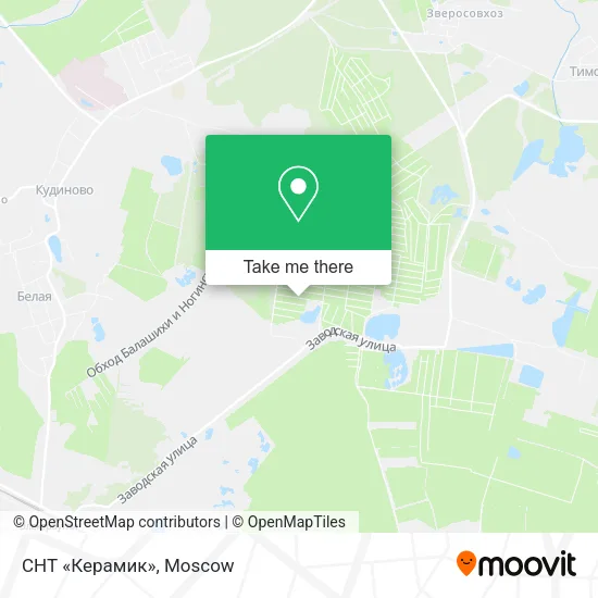 СНТ «Керамик» map