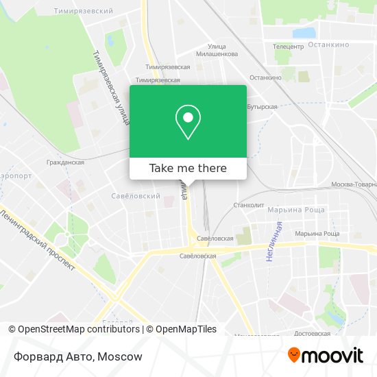 Форвард Авто map