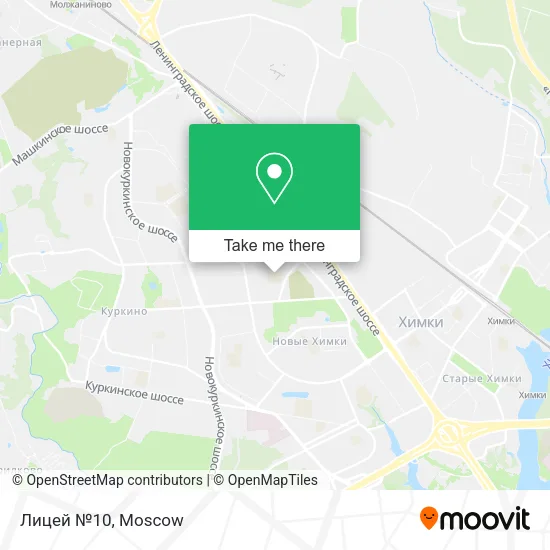 Лицей №10 map