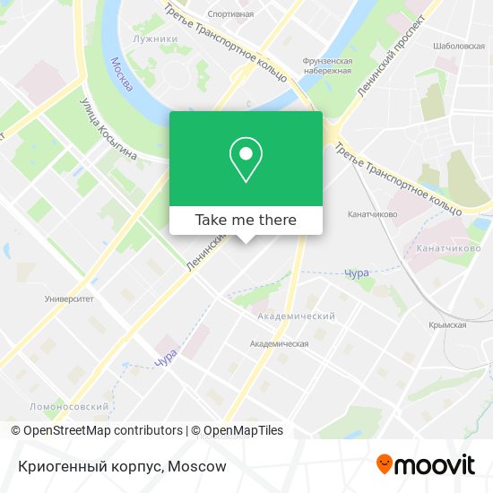 Криогенный корпус map