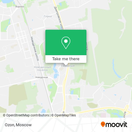 Ozon map