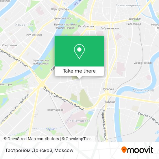 Гастроном Донской map