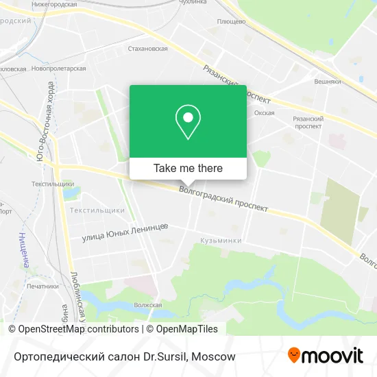Ортопедический салон Dr.Sursil map