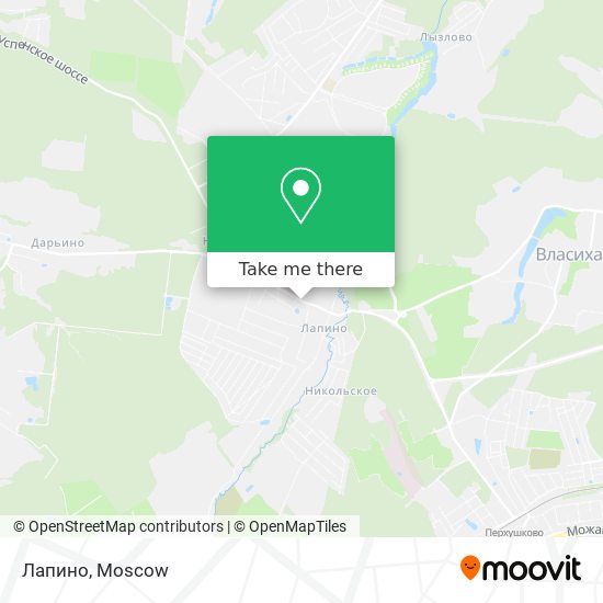 Лапино map