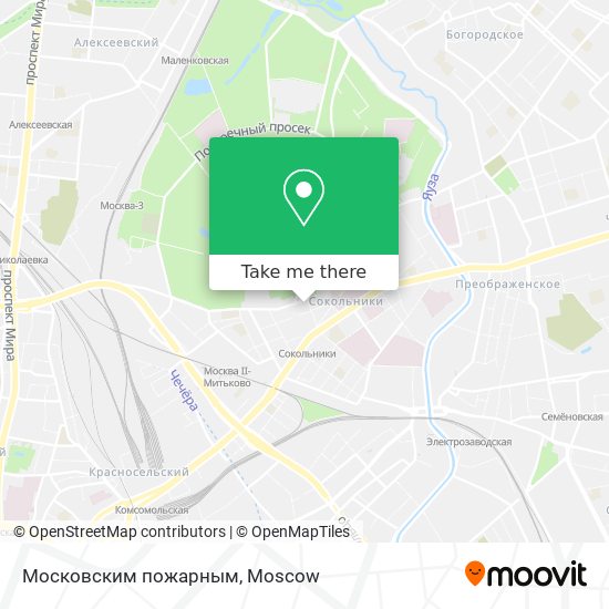 Московским пожарным map