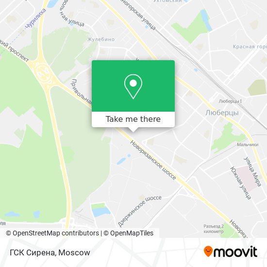 ГСК Сирена map