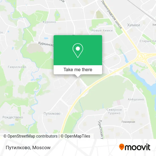 Путилково map