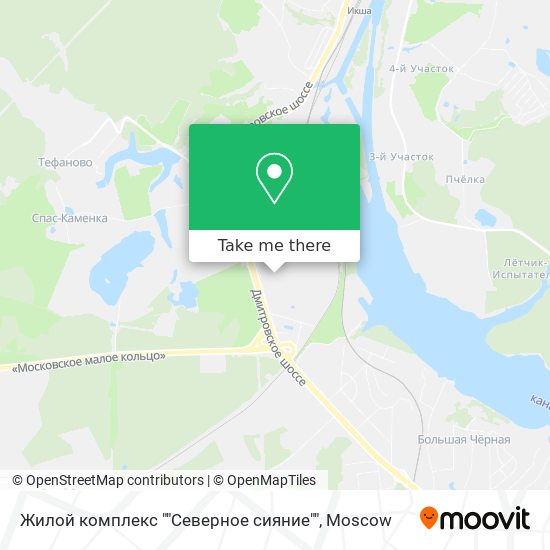 Жилой комплекс ""Северное сияние"" map