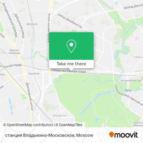 станция Владыкино-Московское map