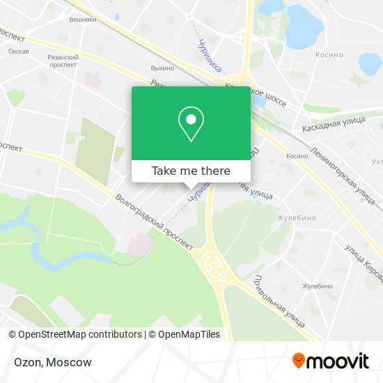 Ozon map