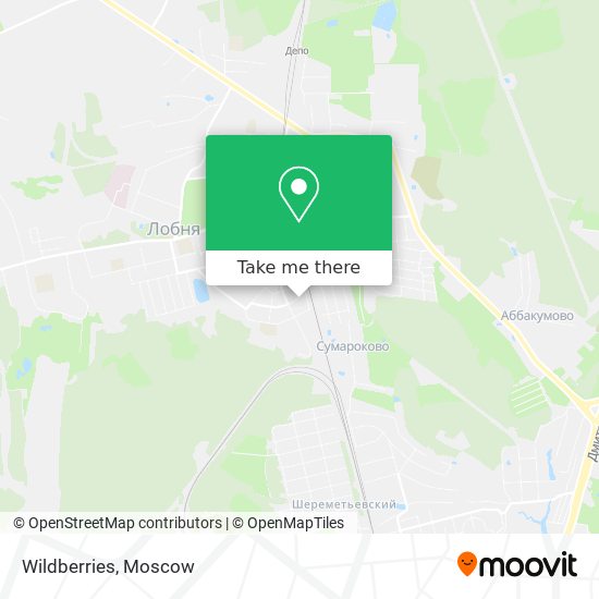 Wildberries map