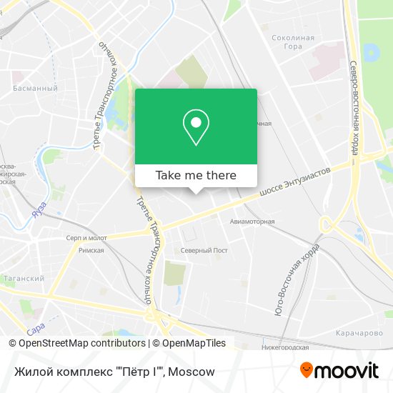 Жилой комплекс ""Пётр I"" map