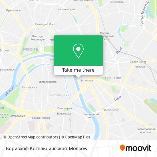 Борисхоф Котельническая map