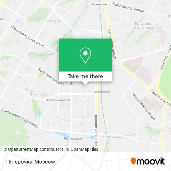 Пятёрочка map