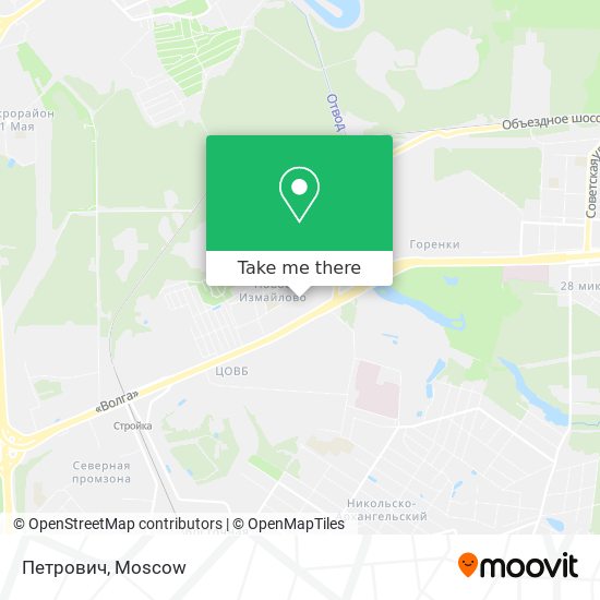 Петрович map