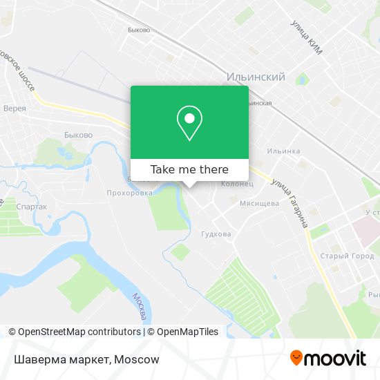 Шаверма маркет map