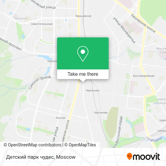 Детский парк чудес map
