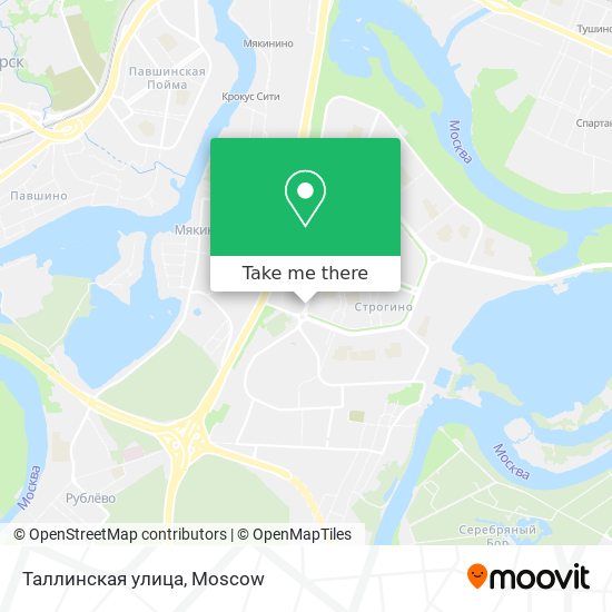 Таллинская улица map