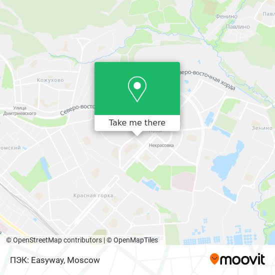 ПЭК: Easyway map