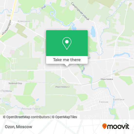 Ozon map