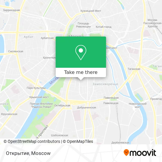 Открытие map