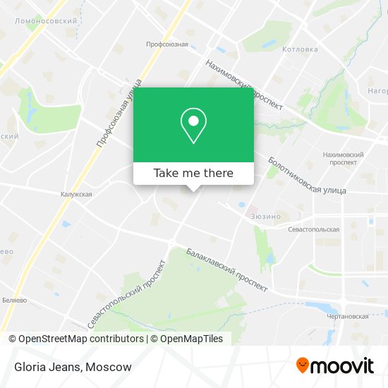 Gloria Jeans map