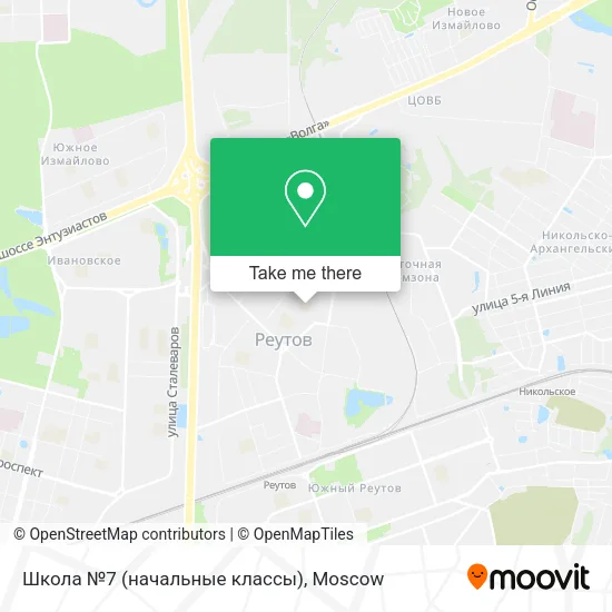 Школа №7 (начальные классы) map