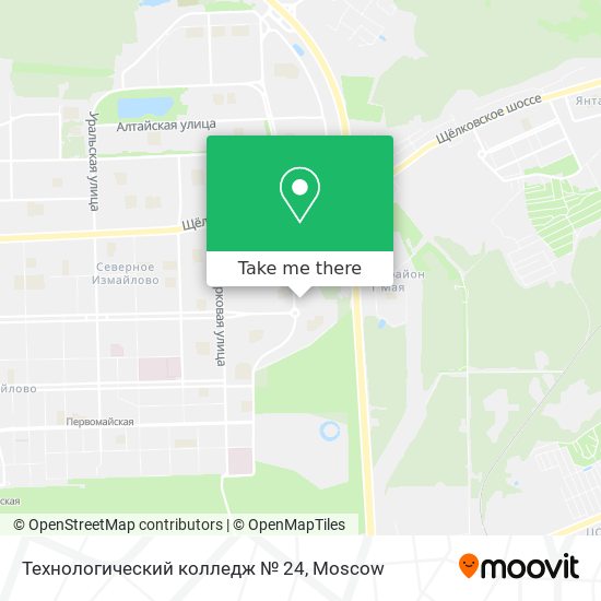 Технологический колледж № 24 map