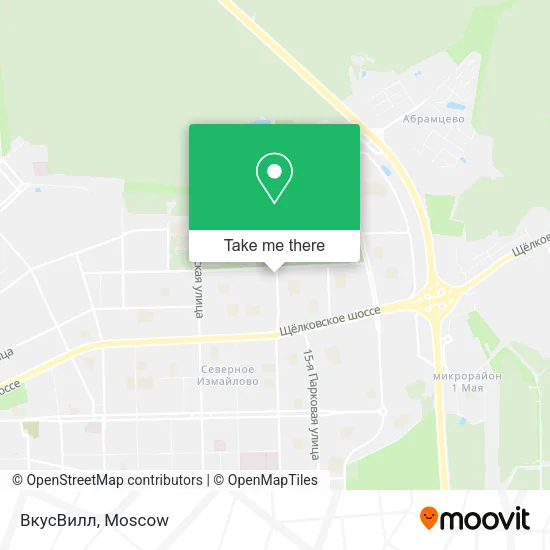 ВкусВилл map