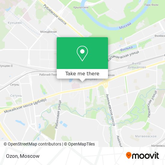 Ozon map