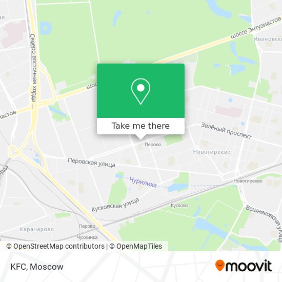 KFC map