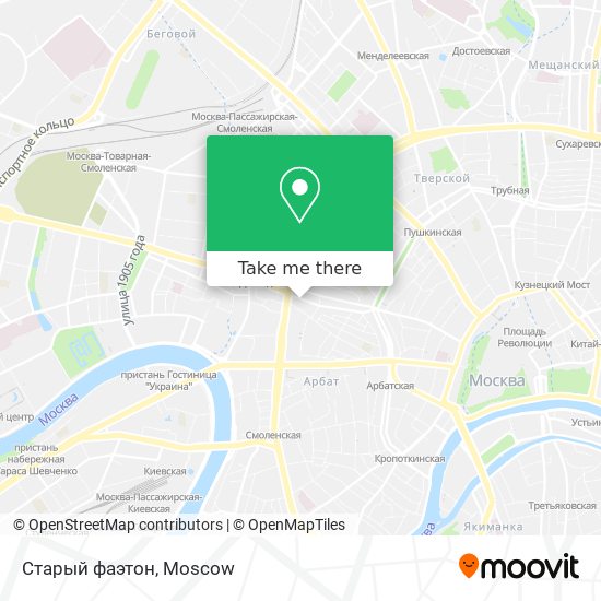 Старый фаэтон map