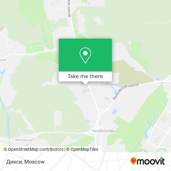 Дикси map